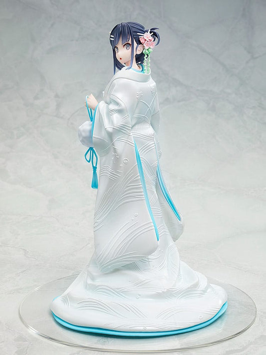 Rascal Does Not Dream of a Bunny Girl Senpai Statue 1/7 Mai Sakurajima White Kimono Ver. 23 cm Image 2