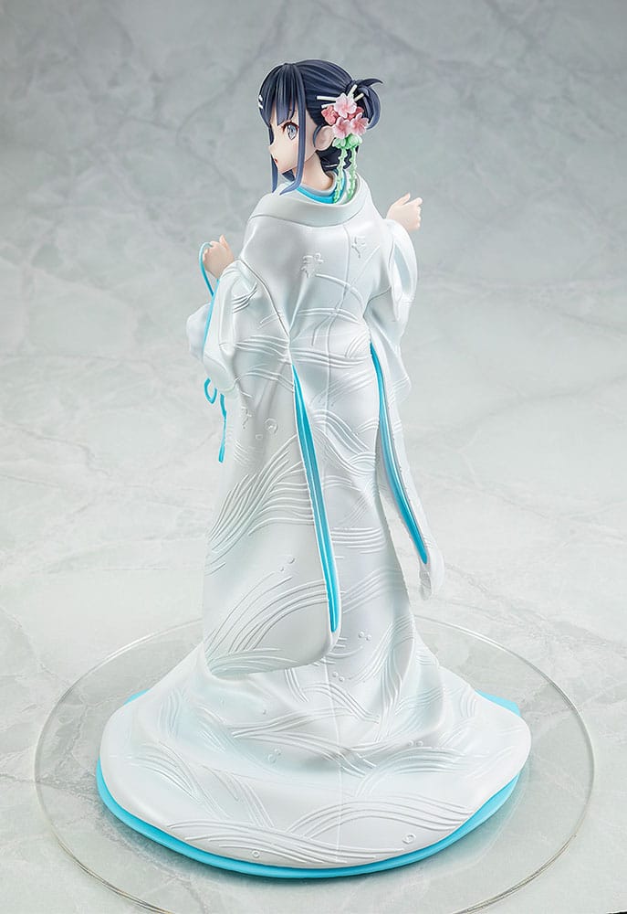 Rascal Does Not Dream of a Bunny Girl Senpai Statue 1/7 Mai Sakurajima White Kimono Ver. 23 cm Image 3