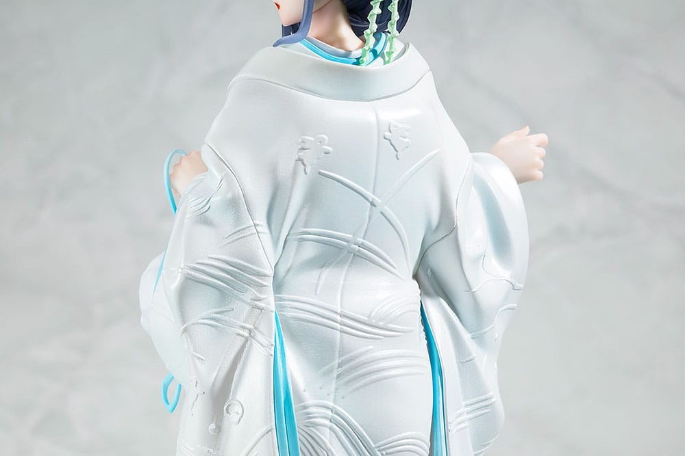 Rascal Does Not Dream of a Bunny Girl Senpai Statue 1/7 Mai Sakurajima White Kimono Ver. 23 cm Image 6