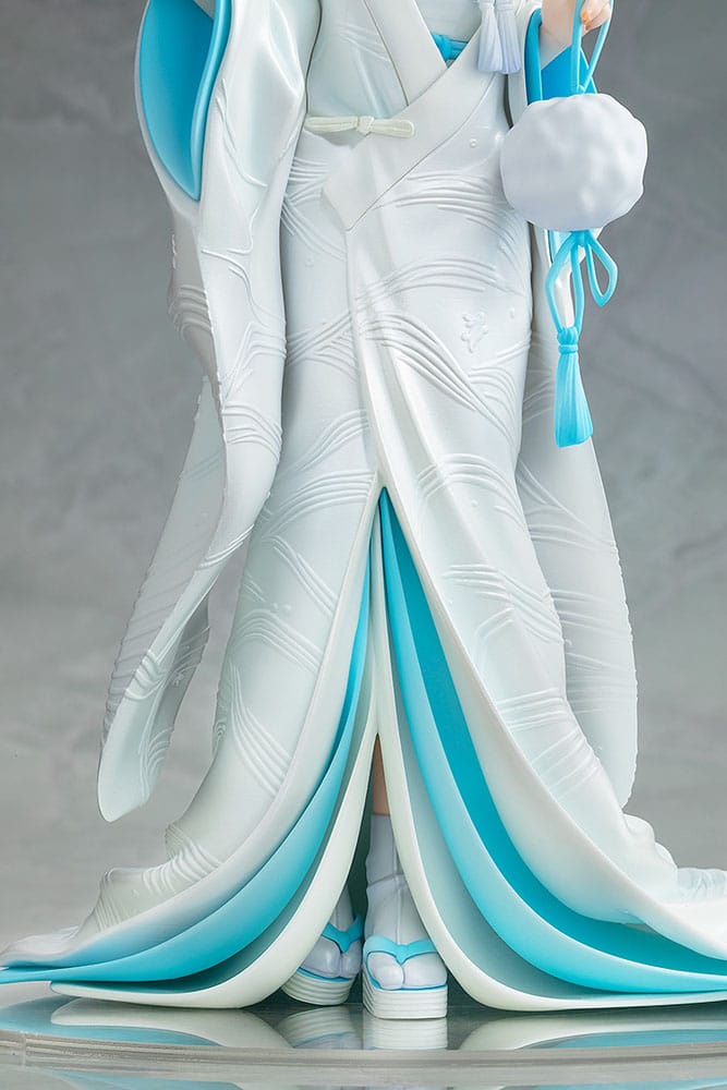 Rascal Does Not Dream of a Bunny Girl Senpai Statue 1/7 Mai Sakurajima White Kimono Ver. 23 cm Image 7