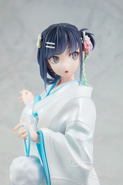 Rascal Does Not Dream of a Bunny Girl Senpai Statue 1/7 Mai Sakurajima White Kimono Ver. 23 cm Image 9