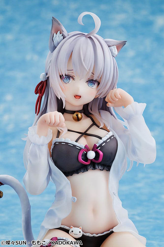 Alya Sometimes Hides Her Feelings in Russian Statue 1/7 Alisa Mikhailovna Kujou: Light Novel Catgirl Ver. Illustration by Momoco 13 cm Image 11