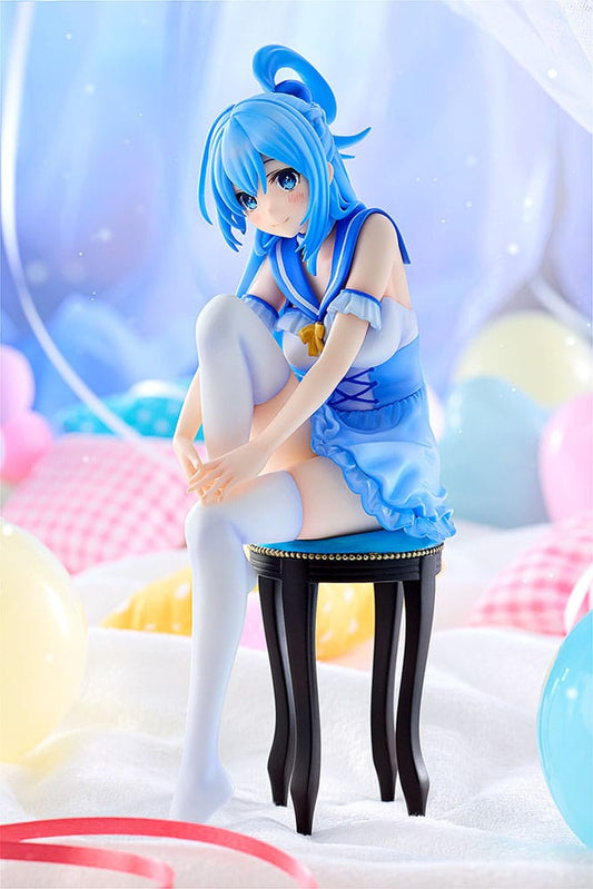 Konosuba God's blessing on this wonderful world! PVC Statue Aqua: Light Novel 10th Anniversary Ver. 15 cm Image 2