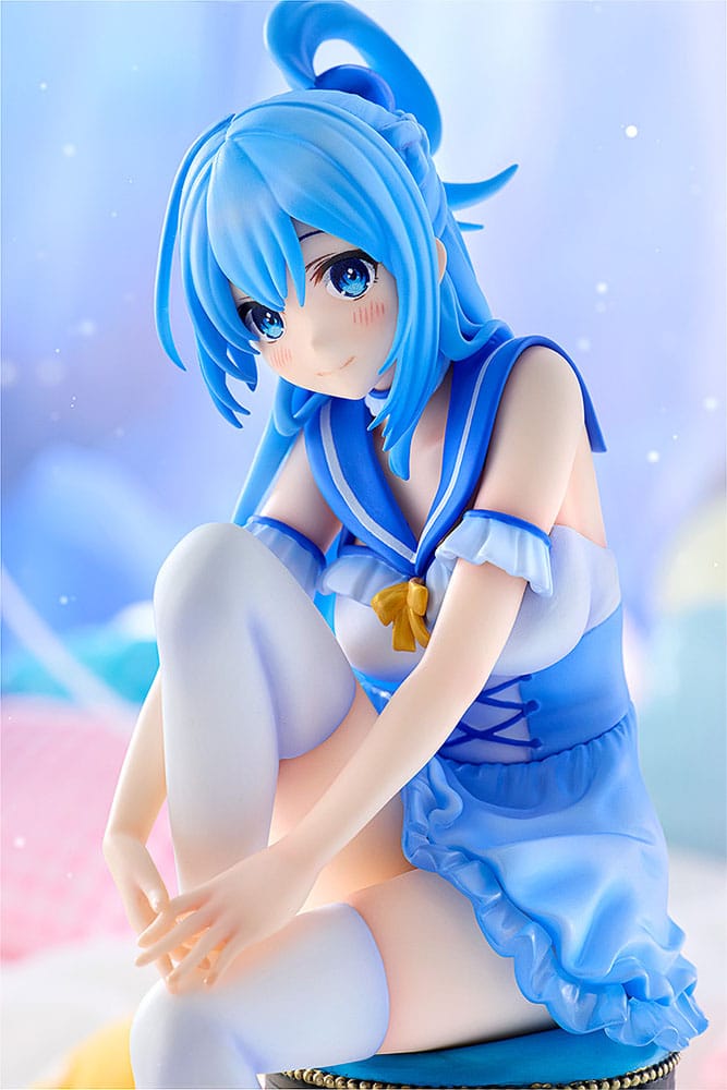 Konosuba God's blessing on this wonderful world! PVC Statue Aqua: Light Novel 10th Anniversary Ver. 15 cm Image 3