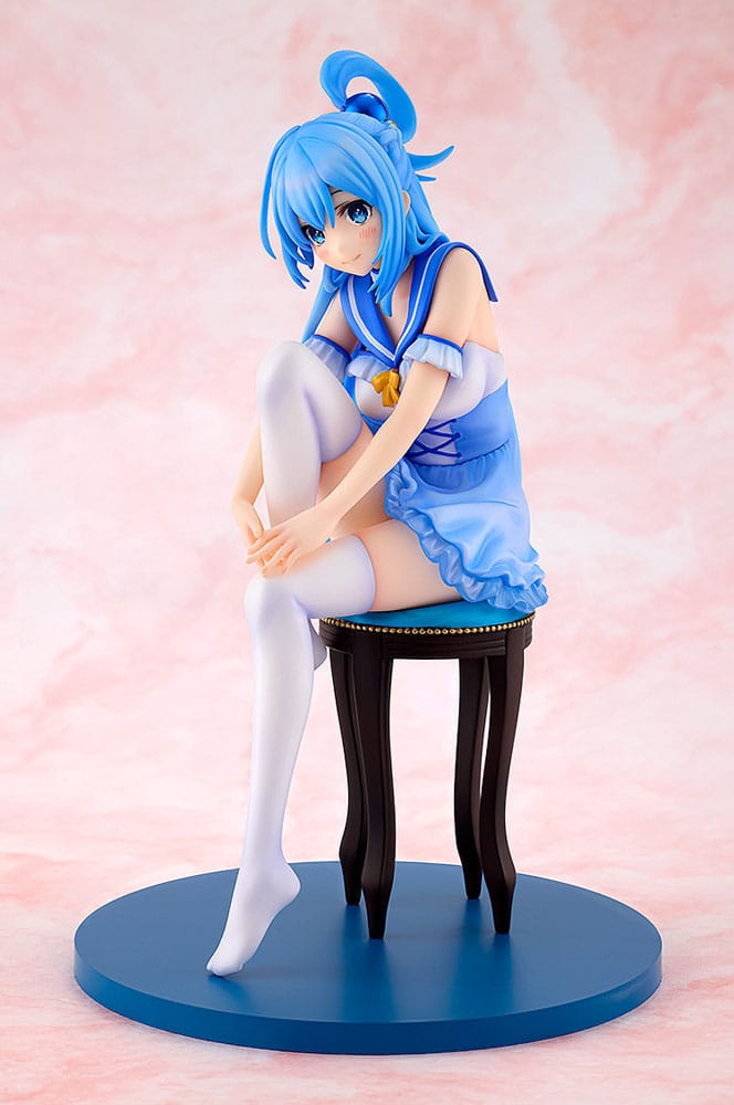 Konosuba God's blessing on this wonderful world! PVC Statue Aqua: Light Novel 10th Anniversary Ver. 15 cm Image 4