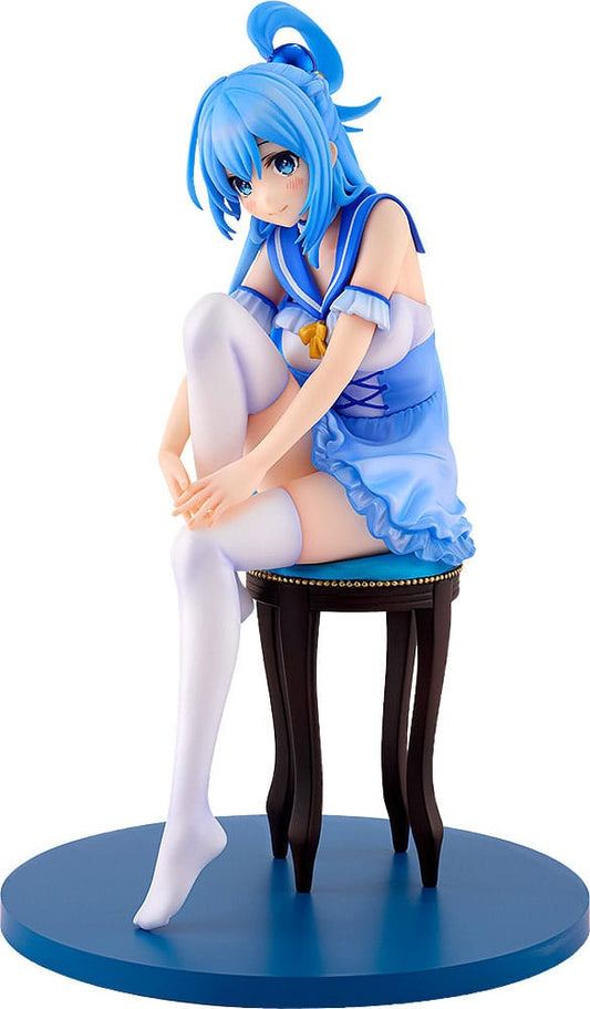 Konosuba God's blessing on this wonderful world! PVC Statue Aqua: Light Novel 10th Anniversary Ver. 15 cm Image 1