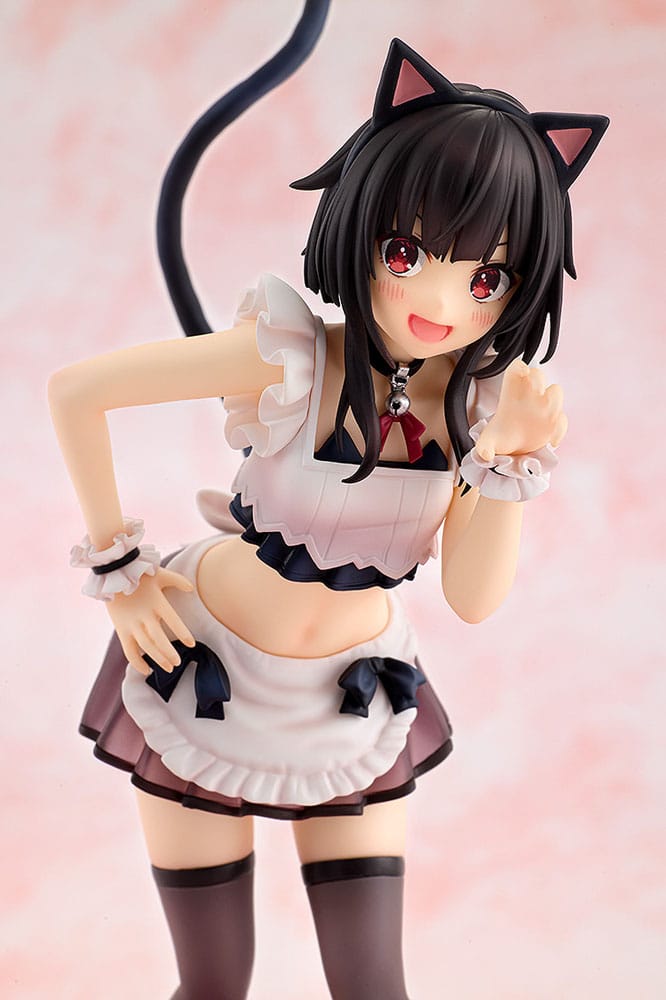 Konosuba God's blessing on this wonderful world! PVC Statue Megumin: Light Novel Catgirl Maid Ver. 16 cm Image 7