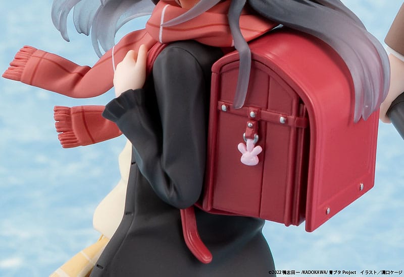 Rascal Does Not Dream of a Knapsack Kid PVC Statue Mai Sakurajima High School Graduation Ver. & Knapsack Kid 19 cm Image 11