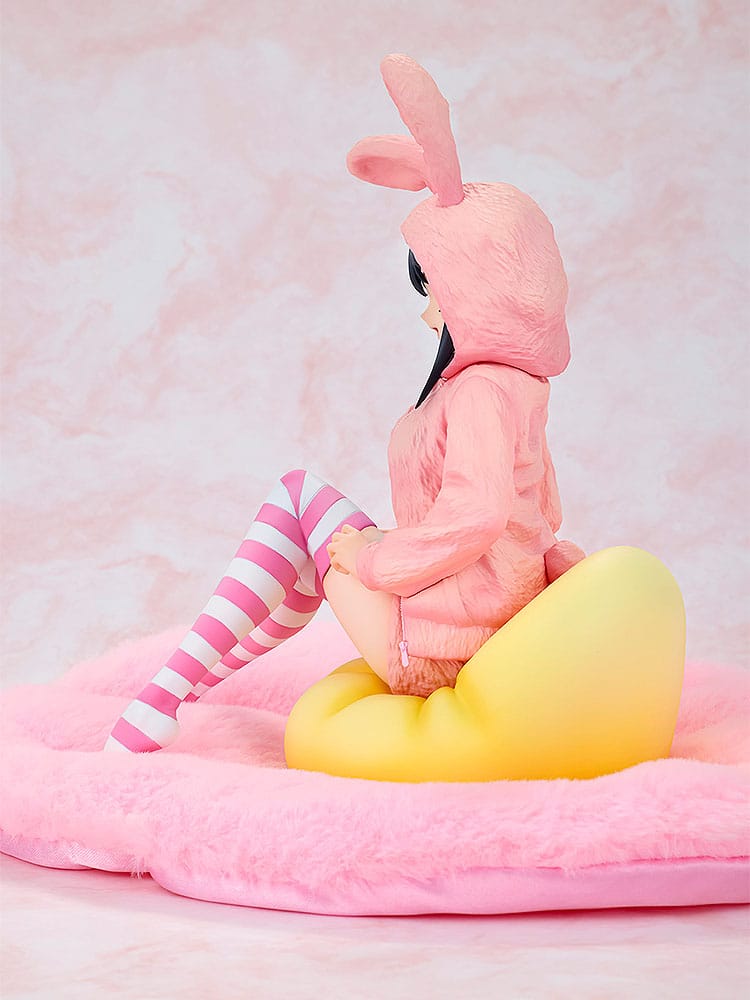 Rascal Does Not Dream of a Knapsack Kid PVC Statue 1/7 Mai Sakurajima Hoodie Look Rabbit Ears Ver. 18 cm Image 3