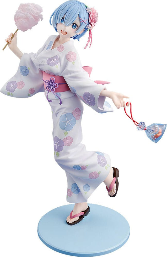 Re:ZERO -Starting Life in Another World- PVC Statue 1/8 Rem Yukata Ver. Renewal Package Edition 23 cm Image 1