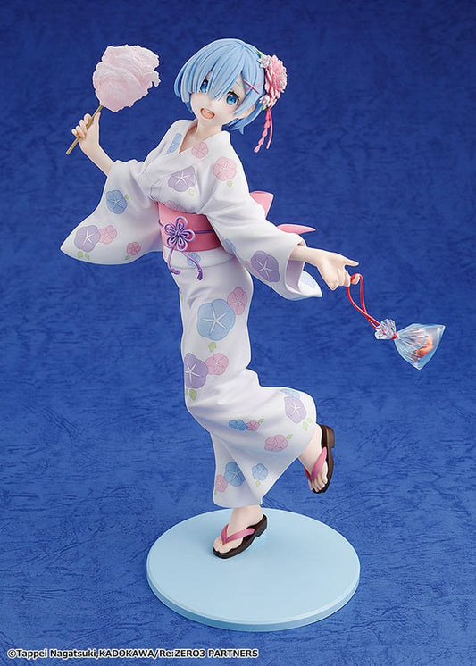 Re:ZERO -Starting Life in Another World- PVC Statue 1/8 Rem Yukata Ver. Renewal Package Edition 23 cm Image 2