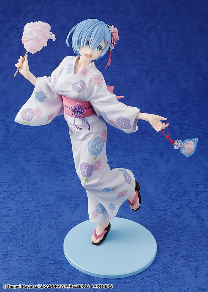 Re:ZERO -Starting Life in Another World- PVC Statue 1/8 Rem Yukata Ver. Renewal Package Edition 23 cm Image 3