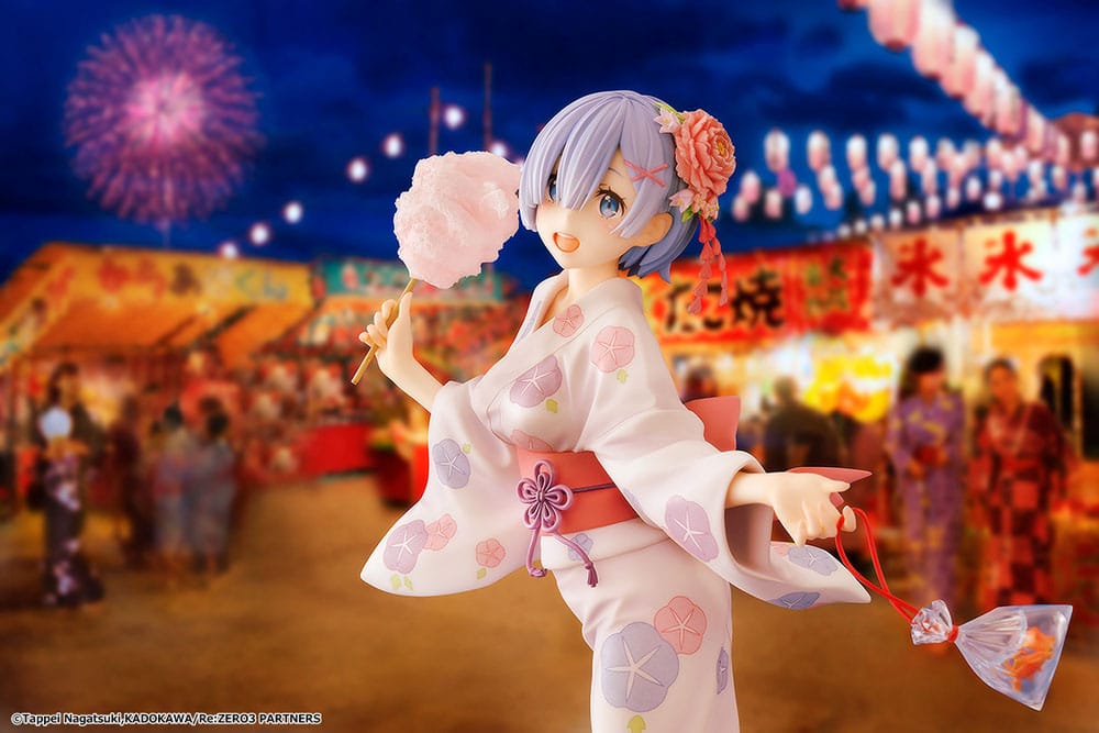 Re:ZERO -Starting Life in Another World- PVC Statue 1/8 Rem Yukata Ver. Renewal Package Edition 23 cm Image 15