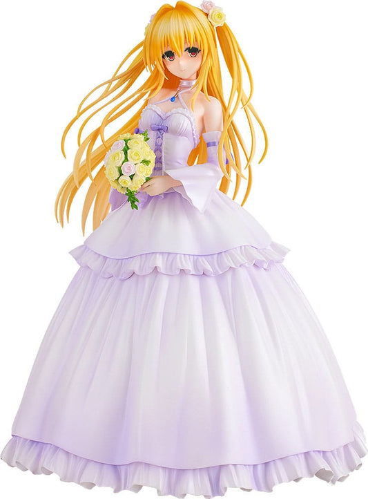 To Love-Ru Darkness PVC Statue 1/7 Golden Darkness Wedding Dress Ver. 23 cm Image 1