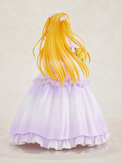 To Love-Ru Darkness PVC Statue 1/7 Golden Darkness Wedding Dress Ver. 23 cm Image 8