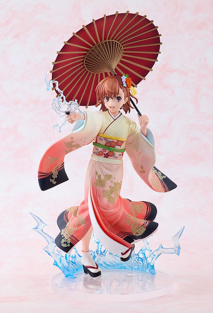 A Certain Scientific Railgun T Statue 1/7 Mikoto Misaka Furisode Kimono Ver. 28 cm Image 6