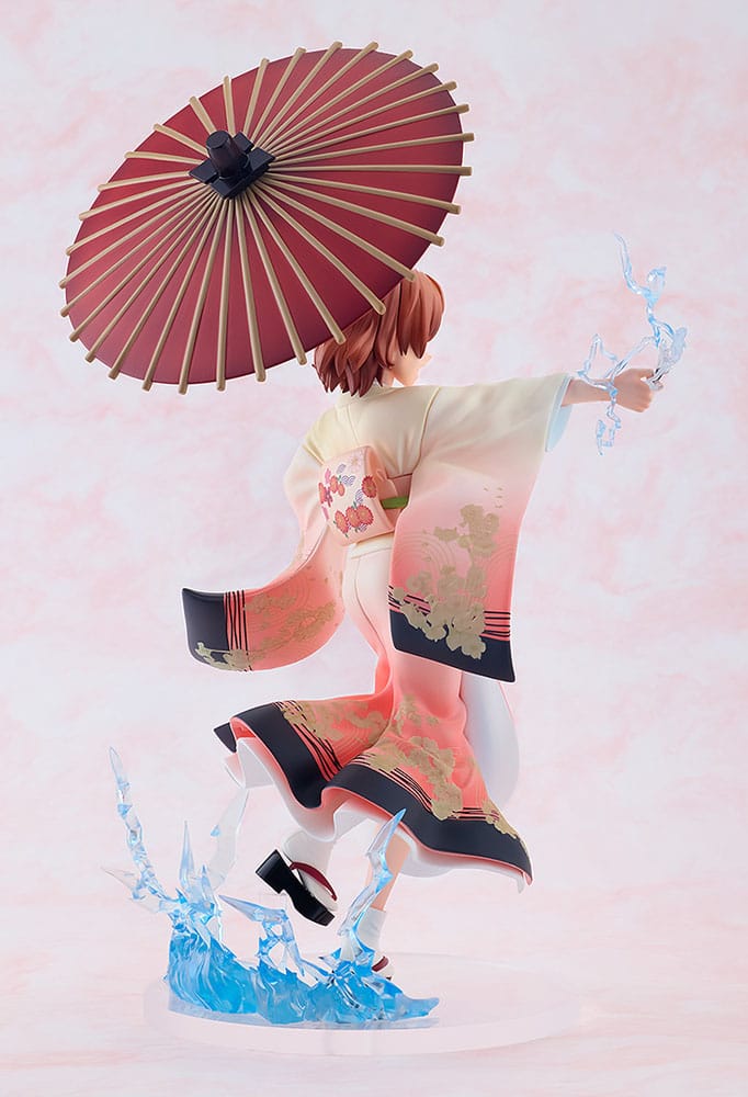 A Certain Scientific Railgun T Statue 1/7 Mikoto Misaka Furisode Kimono Ver. 28 cm Image 8