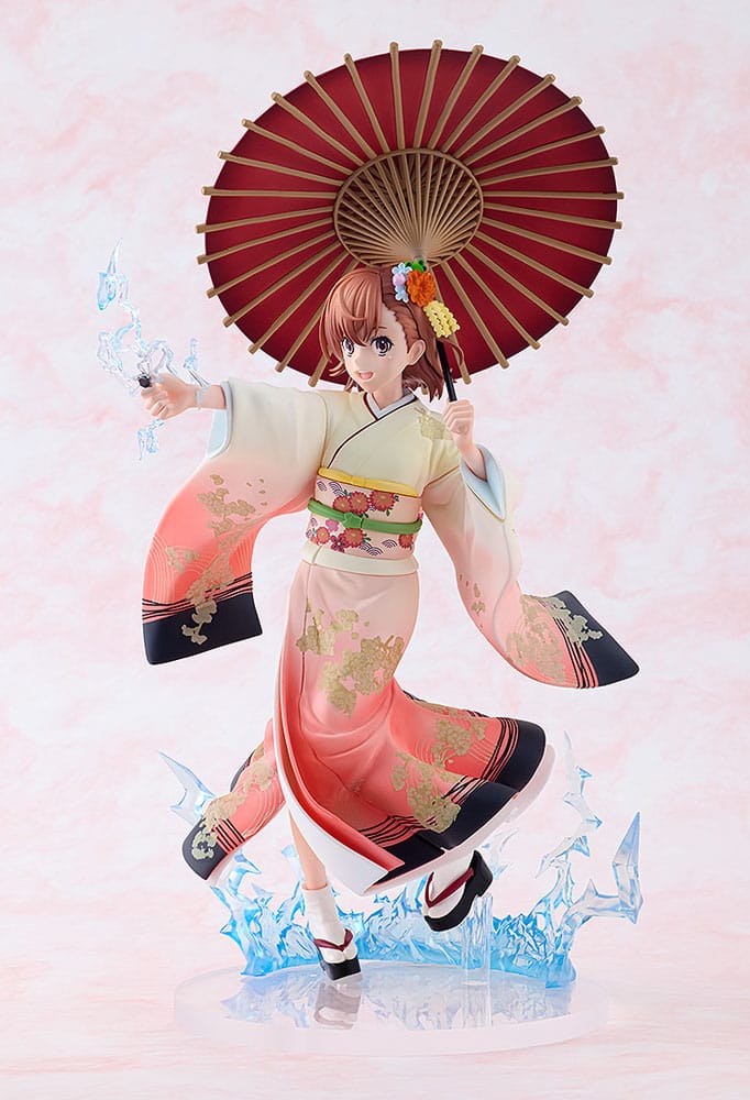 A Certain Scientific Railgun T Statue 1/7 Mikoto Misaka Furisode Kimono Ver. 28 cm Image 9