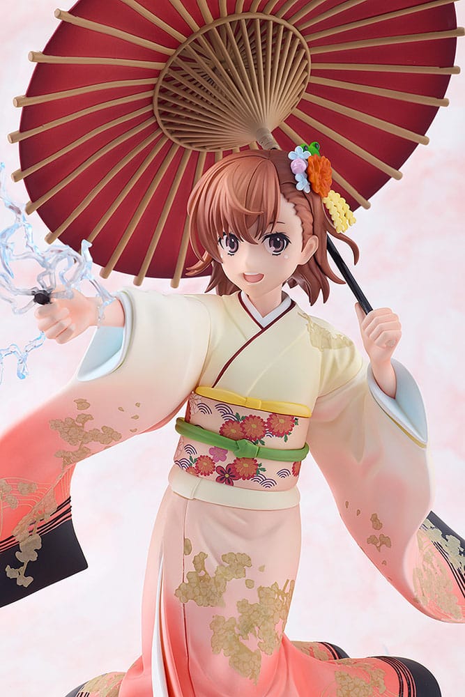 A Certain Scientific Railgun T Statue 1/7 Mikoto Misaka Furisode Kimono Ver. 28 cm Image 10