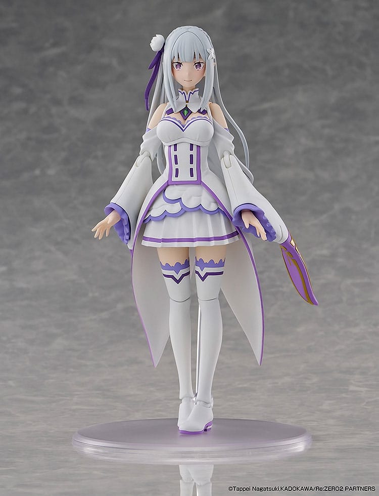 Re:Zero Starting Life in Another World Plastic Model Kit Emilia 16 cm Image 2