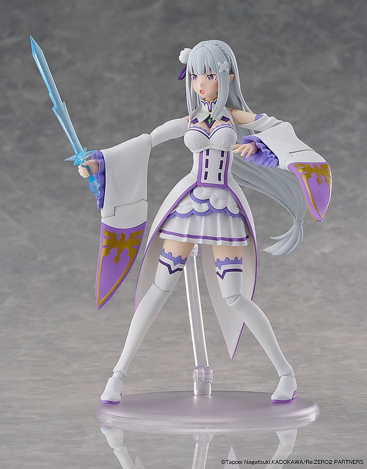 Re:Zero Starting Life in Another World Plastic Model Kit Emilia 16 cm Image 5