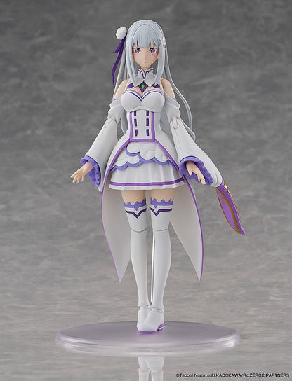 Re:Zero Starting Life in Another World Plastic Model Kit Emilia DX Ver. 16 cm Image 2