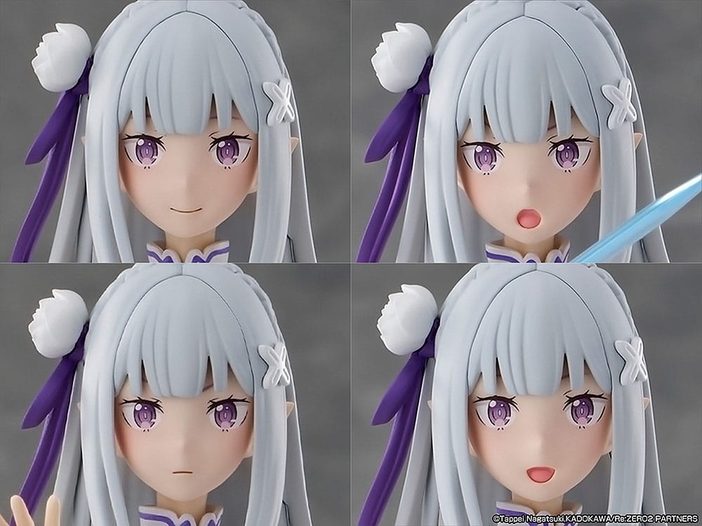 Re:Zero Starting Life in Another World Plastic Model Kit Emilia DX Ver. 16 cm Image 13