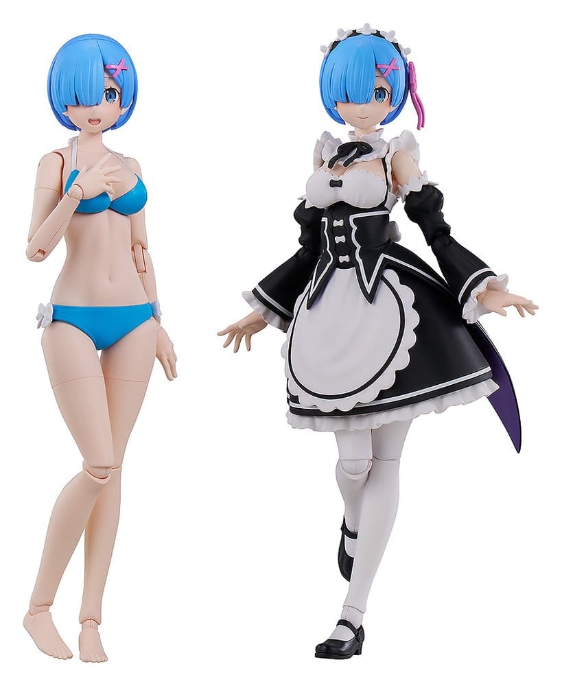 Re:ZERO -Starting Life in Another World- Kadokawa Plastic Model Series Plastic Model Kit Rem DX Ver. 16 cm Image 1