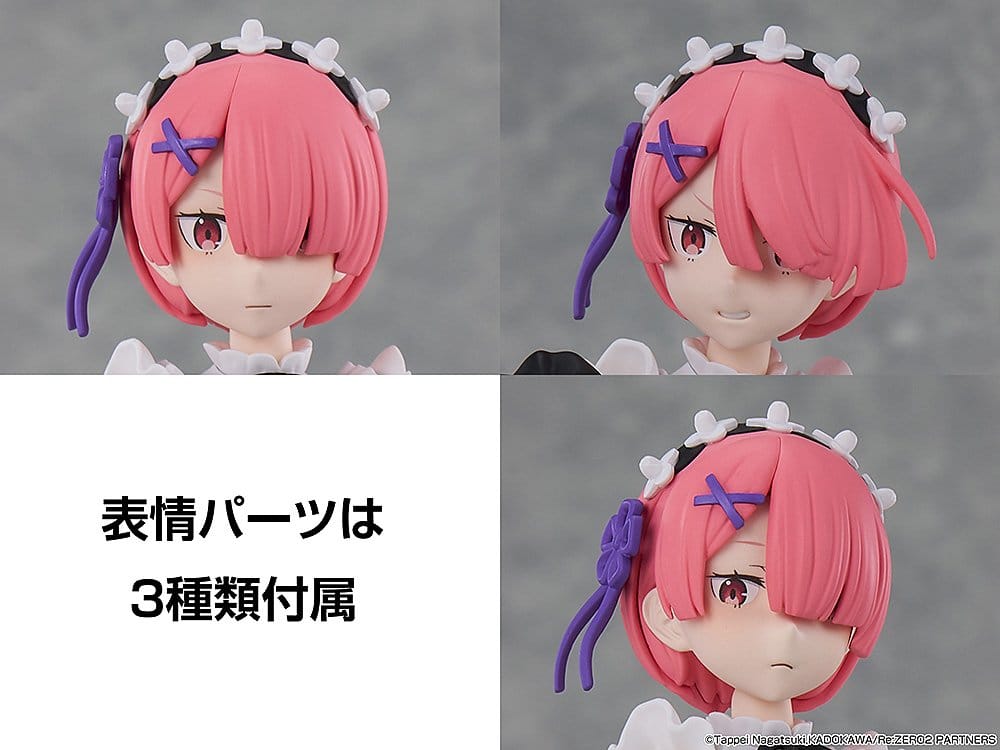 Re:ZERO -Starting Life in Another World- Kadokawa Plastic Model Series Plastic Model Kit Ram 16 cm Image 9