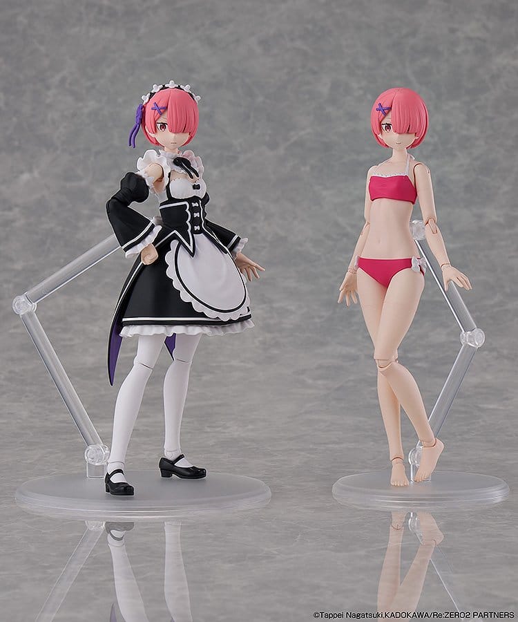 Re:ZERO -Starting Life in Another World- Kadokawa Plastic Model Series Plastic Model Kit Ram DX Ver. 16 cm Image 2