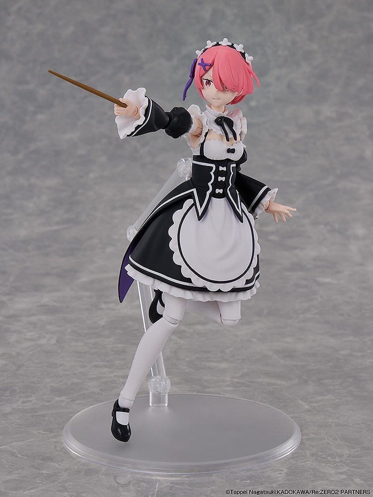 Re:ZERO -Starting Life in Another World- Kadokawa Plastic Model Series Plastic Model Kit Ram DX Ver. 16 cm Image 4