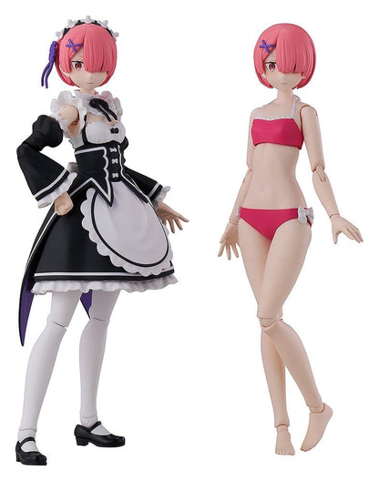 Re:ZERO -Starting Life in Another World- Kadokawa Plastic Model Series Plastic Model Kit Ram DX Ver. 16 cm Image 1