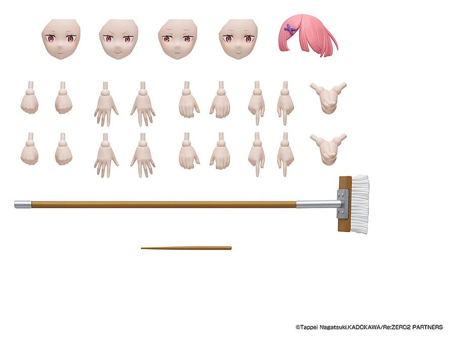 Re:ZERO -Starting Life in Another World- Kadokawa Plastic Model Series Plastic Model Kit Ram DX Ver. 16 cm Image 12