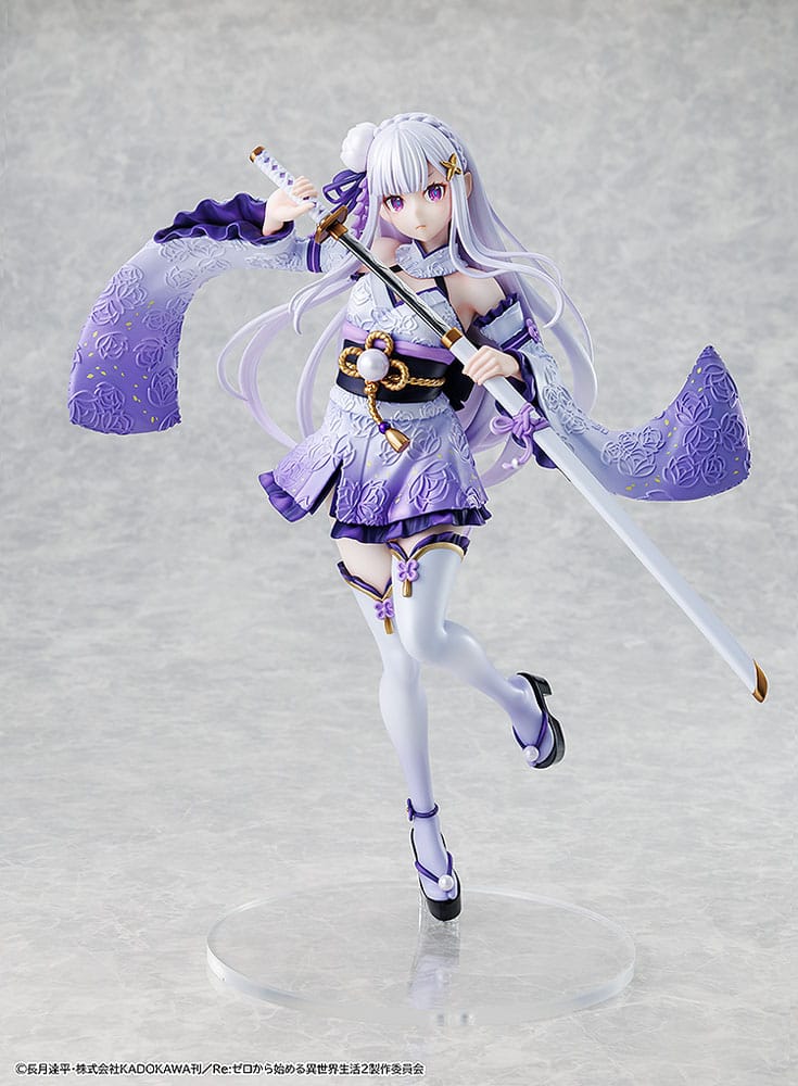 Re:ZERO -Starting Life in Another World- PVC Statue 1/7 Emilia Combat Outfit ver. 24 cm Image 3