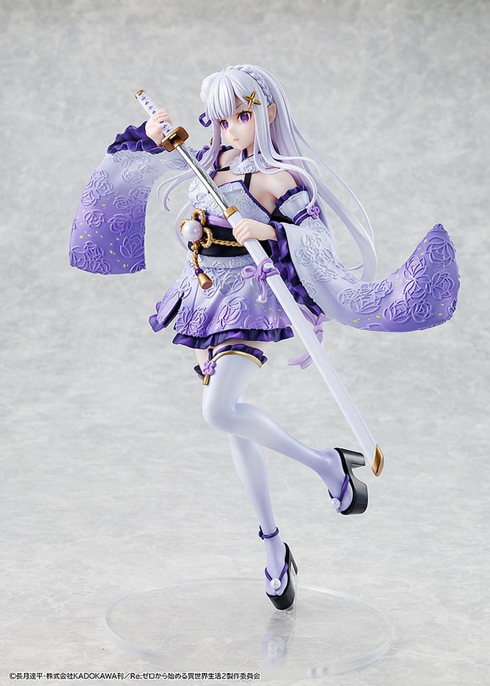 Re:ZERO -Starting Life in Another World- PVC Statue 1/7 Emilia Combat Outfit ver. 24 cm Image 4