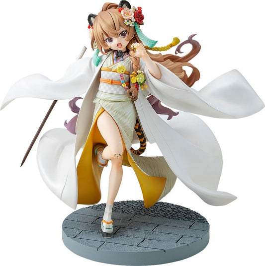 Toradora! PVC Statue Taiga Aisaka: White Kimono Ver. 22 cm Image 1