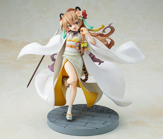 Toradora! PVC Statue Taiga Aisaka: White Kimono Ver. 22 cm Image 2