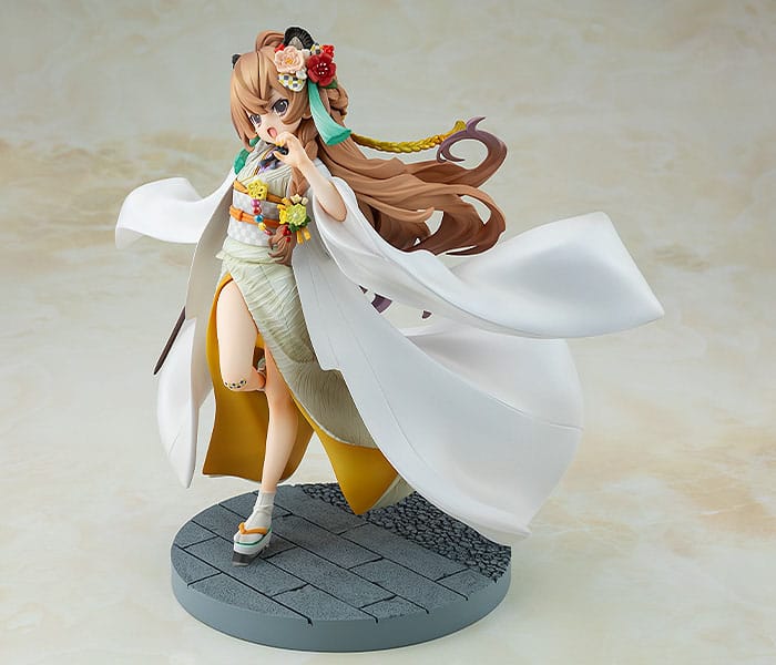 Toradora! PVC Statue Taiga Aisaka: White Kimono Ver. 22 cm Image 4