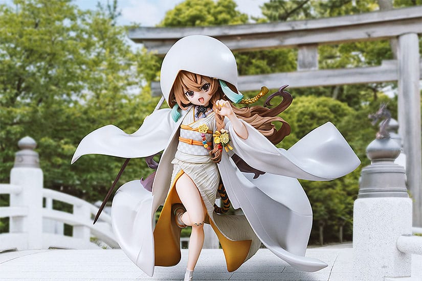 Toradora! PVC Statue Taiga Aisaka: White Kimono Ver. 22 cm Image 8