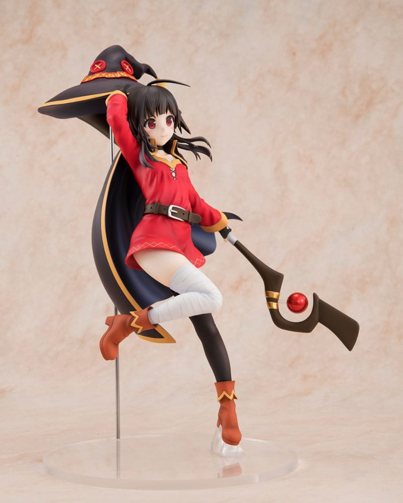 Konosuba God's blessing on this wonderful world! PVC Statue 1/7 Megumin: Sneaker Bunko 30th Anniversary Ver. (re-run) 19 cm Image 2