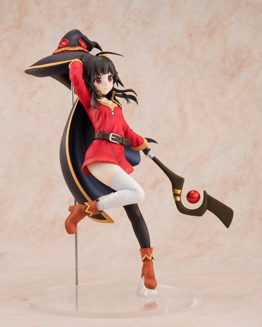 Konosuba God's blessing on this wonderful world! PVC Statue 1/7 Megumin: Sneaker Bunko 30th Anniversary Ver. (re-run) 19 cm Image 2