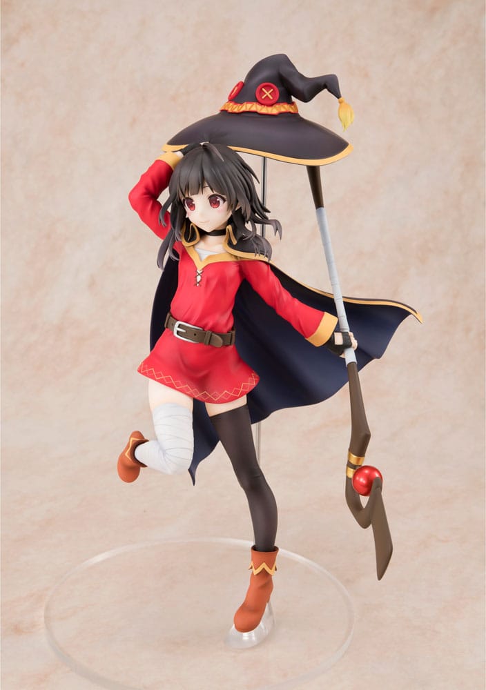 Konosuba God's blessing on this wonderful world! PVC Statue 1/7 Megumin: Sneaker Bunko 30th Anniversary Ver. (re-run) 19 cm Image 4