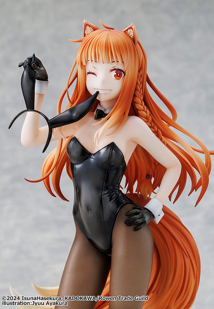 Spice and Wolf: Merchant Meets the Wise Wolf PVC Statue 1/7 Holo Light Novel bunny Ver. illustration by Jyuu Ayakura 23 cm Image 7