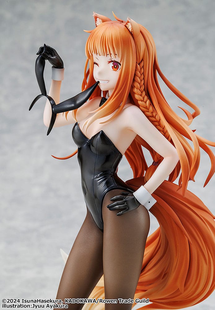 Spice and Wolf: Merchant Meets the Wise Wolf PVC Statue 1/7 Holo Light Novel bunny Ver. illustration by Jyuu Ayakura 23 cm Image 9