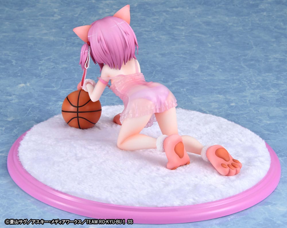 Ro-Kyu-Bu: Fast Break! PVC Statue 1/7 Tomoka Minato Kemomimi Lingerie Ver. 18 cm Image 5