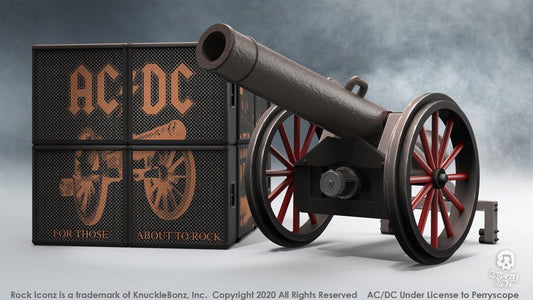 AC/DC Rock Ikonz On Tour Statuen Cannon "For Those About to Rock" Image 2