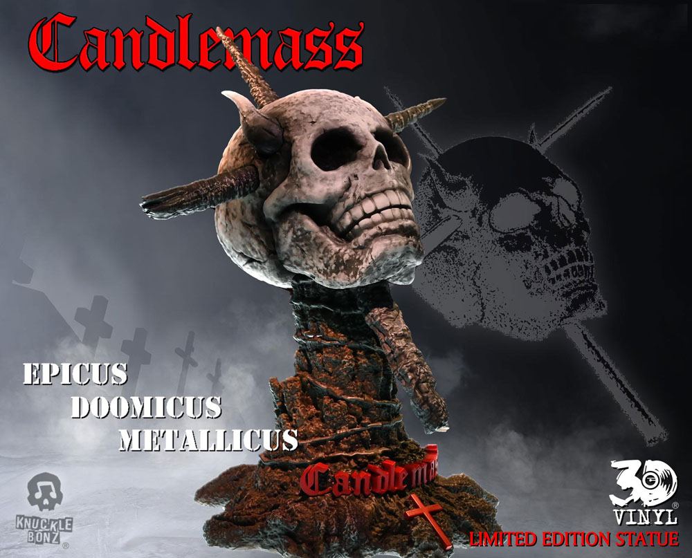 Candlemass 3D Vinyl Statue Epicus Doomicus Metallicus 25 x 25 cm Image 26