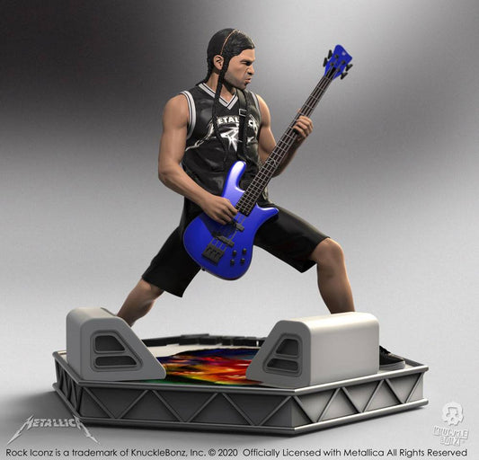 Metallica Rock Iconz Statue Robert Trujillo Limited Edition 22 cm Image 1