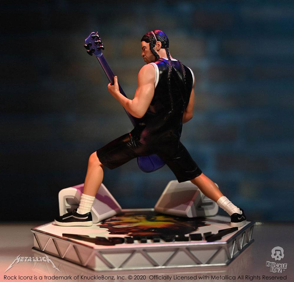 Metallica Rock Iconz Statue Robert Trujillo Limited Edition 22 cm Image 4
