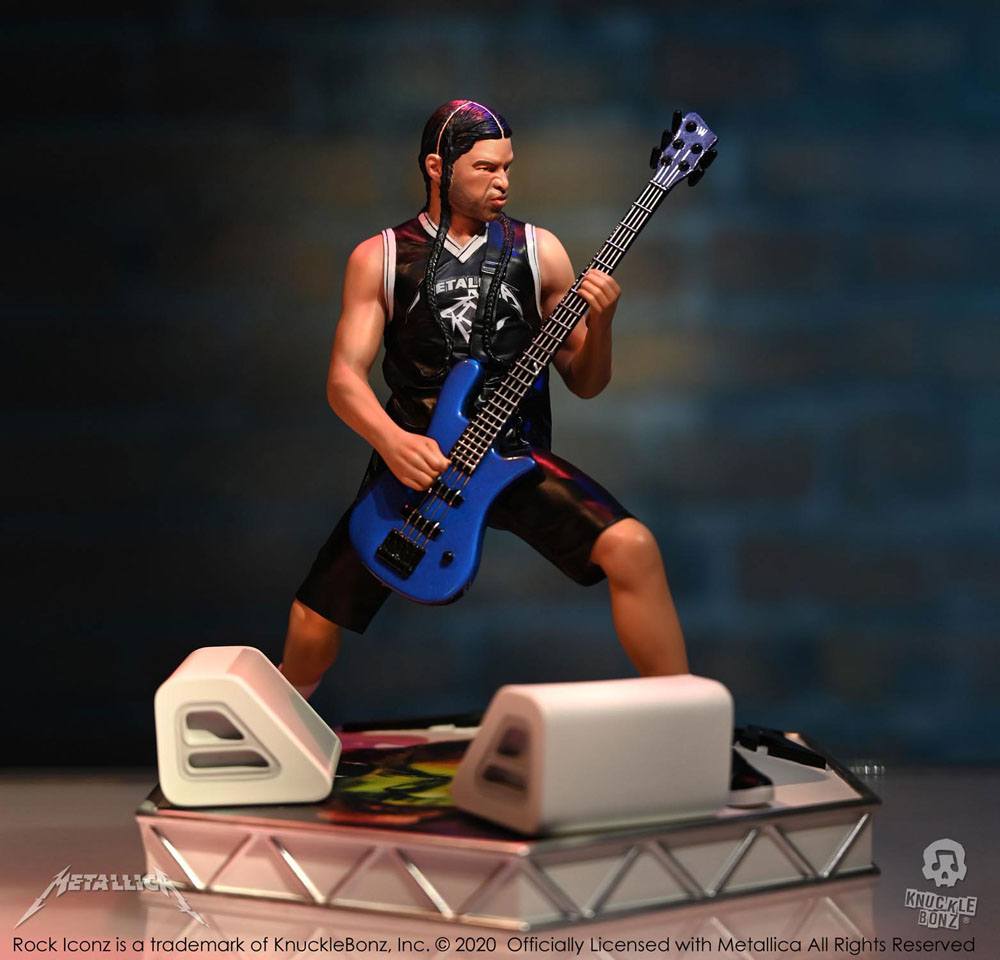 Metallica Rock Iconz Statue Robert Trujillo Limited Edition 22 cm Image 5